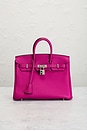 view 2 of 9 Hermes Togo Birkin 25 Handbag in Rose Pourpre