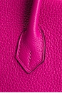 view 7 of 9 Hermes Togo Birkin 25 Handbag in Rose Pourpre