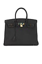 view 1 of 9 Hermes Togo Birkin 35 Handbag in Noir