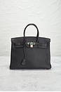 view 2 of 9 Hermes Togo Birkin 35 Handbag in Noir
