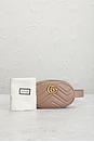 view 9 of 9 Gucci GG Marmont Belt Bag in Beige