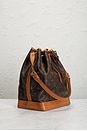 view 4 of 9 Louis Vuitton Monogram Noe Bucket Bag in Brown