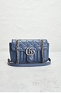 view 2 of 6 Gucci GG Marmont Shoulder Bag in Blue