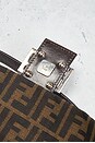 view 8 of 8 Fendi Zucca Baguette Shoulder Bag in Brown