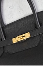 view 5 of 8 Hermes Togo Birkin 40 Handbag in Noir
