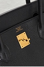 view 6 of 8 Hermes Togo Birkin 40 Handbag in Noir