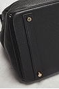 view 8 of 8 Hermes Togo Birkin 40 Handbag in Noir
