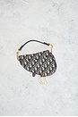 view 3 of 8 Dior Trotter Oblique Saddle Bag in Blue