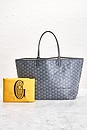 view 10 of 10 Goyard Saint Louis PM Tote Bag in Grey