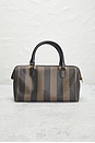 view 3 of 9 Fendi Pequin Boston Bag in Multi in Black