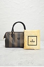 view 9 of 9 Fendi Pequin Boston Bag in Multi in Black