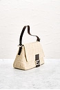 view 4 of 11 Fendi Zucca Mama Baguette Shoulder Bag in Ivory