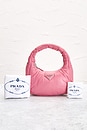 view 9 of 9 Prada Nappa Mini Hobo Bag in Pink