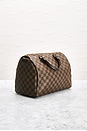 view 4 of 8 Louis Vuitton Damier Speedy 30 Handbag in Brown