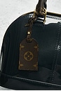 view 9 of 10 Louis Vuitton Alma BB Handbag in Blue & Black
