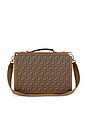 view 1 of 8 Fendi FF Jacquard Suitcase in Brown