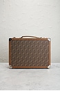 view 3 of 8 Fendi FF Jacquard Suitcase in Brown