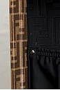 view 5 of 8 Fendi FF Jacquard Suitcase in Brown
