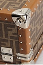 view 7 of 8 Fendi FF Jacquard Suitcase in Brown