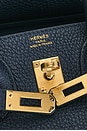 view 7 of 9 Hermes Togo Birkin 25 Handbag in Bleu Abysse
