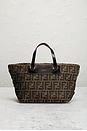 view 2 of 9 Fendi Zucca Handbag in Brown