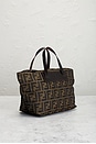 view 4 of 9 Fendi Zucca Handbag in Brown