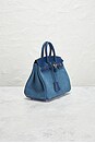 view 4 of 9 Hermes Grizzly & Swift Birkin 25 Handbag in Blue
