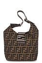 view 1 of 9 Fendi Zucca Shoulder Bag in Brown