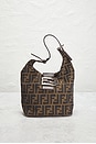 view 2 of 9 Fendi Zucca Shoulder Bag in Brown