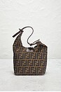 view 3 of 9 Fendi Zucca Shoulder Bag in Brown