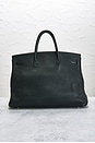 view 3 of 8 Hermes Togo Birkin 35 Handbag in Noir