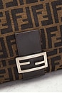 view 5 of 9 Fendi Zucca Mama Baguette Shoulder Bag in Brown