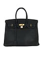 view 1 of 9 Hermes Togo Birkin 35 Handbag in Noir