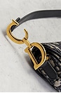 view 7 of 8 Dior Trotter Oblique Saddle Bag in Blue