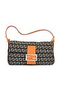 view 1 of 9 Fendi Zucchino Baguette Shoulder Bag in Multi