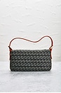view 3 of 9 Fendi Zucchino Baguette Shoulder Bag in Multi