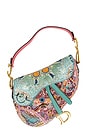 view 1 of 7 Dior Sequin Saddle Bag in Multi
