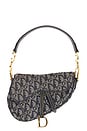 view 1 of 9 Dior Vintage Diorissimo Saddle Bag in Blue