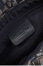 view 6 of 9 Dior Vintage Diorissimo Saddle Bag in Blue