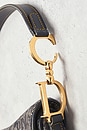 view 7 of 9 Dior Vintage Diorissimo Saddle Bag in Blue
