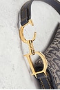 view 8 of 9 Dior Vintage Diorissimo Saddle Bag in Blue