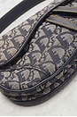 view 9 of 9 Dior Vintage Diorissimo Saddle Bag in Blue