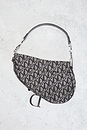 view 3 of 8 Dior Vintage Diorissimo Saddle Bag in Blue