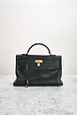 view 2 of 10 Hermes 1992 Ardennes Kelly 40 Handbag in Noir