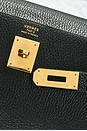view 7 of 10 Hermes 1992 Ardennes Kelly 40 Handbag in Noir