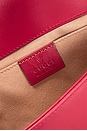 view 6 of 8 Gucci Mini GG Marmont Shoulder Bag in Hibiscus Red