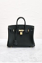 view 2 of 10 Hermes Swift Birkin 25 Retourne Handbag in Noir
