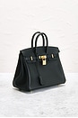 view 4 of 10 Hermes Swift Birkin 25 Retourne Handbag in Noir
