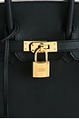view 5 of 10 Hermes Swift Birkin 25 Retourne Handbag in Noir