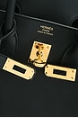 view 7 of 10 Hermes Swift Birkin 25 Retourne Handbag in Noir